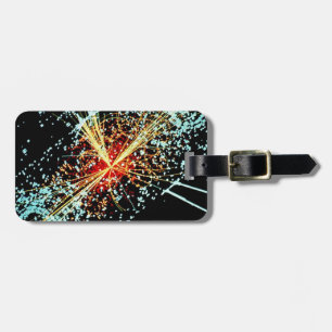 LHC Collision Luggage Tag