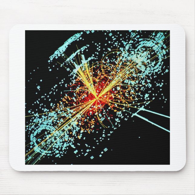 LHC Collision Mouse Mat (Front)