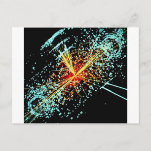 LHC Collision Postcard