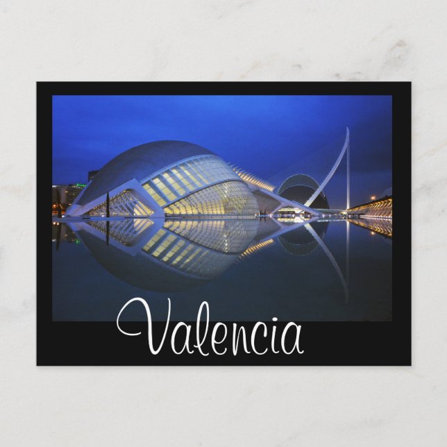 L'Hemisfèric, City of Arts and Sciences, Valencia Postcard (Front)