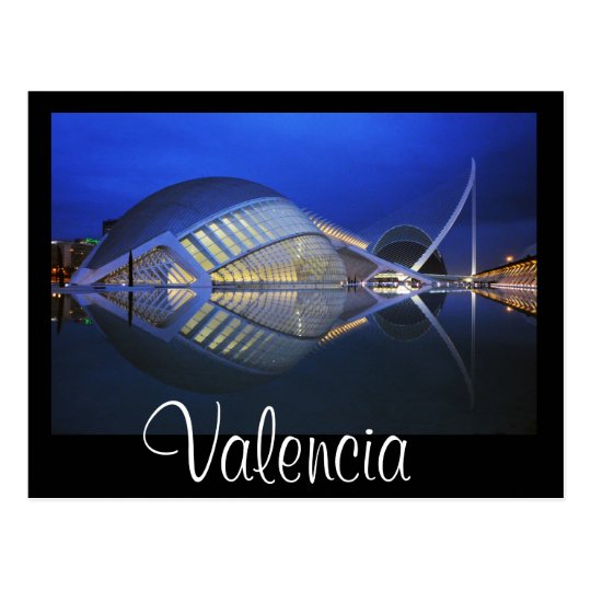 L'Hemisfèric, City of Arts and Sciences, Valencia Postcard