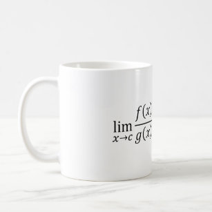 L'Hopital's Rule - Math And Calculus Basics T-Shir Coffee Mug