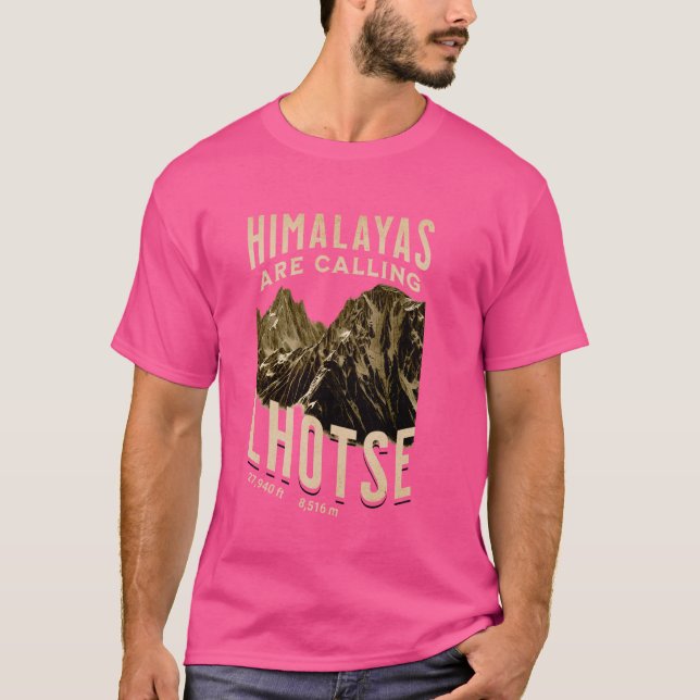 Lhotse - Himalayas Are Calling T-Shirt (Front)