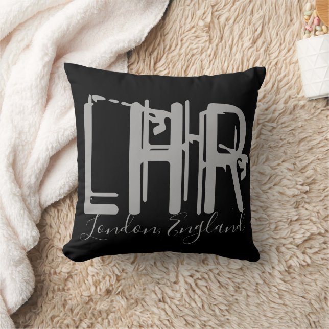 LHR London Heathrow Airport  Cushion (Blanket)
