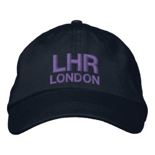 LHR London Heathrow Emroidered Hat