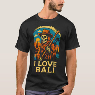 Li Indonesia I Love Li Vintage Womans Surfs Up T-Shirt