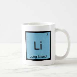 Li - Long Island Funny Chemistry Element Symbol T Coffee Mug