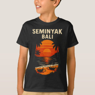 Li Surf Seminyak Li Retro Mens Beachy Vibes 1  T-Shirt