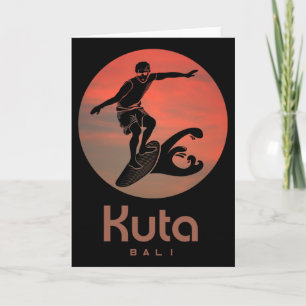 Li Windsurfing Surfing Surfers Surf Kuta Card