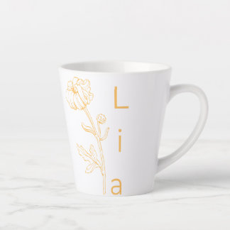 Lia Latte Mug