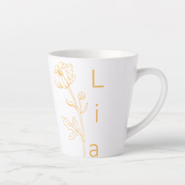 Lia Latte Mug (Right)