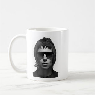 Liam Gallagher Mug with left and right image