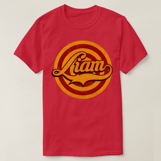 Liam is My Name T-Shirt (Design Front)