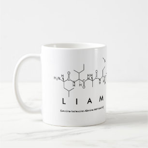 Liam peptide name mug