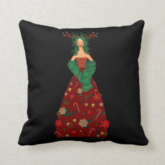 Liana's Workshop Fair Christmas Maiden PILLOW