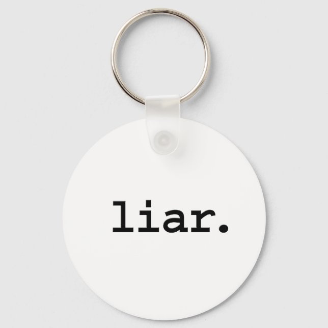 liar. key ring (Front)