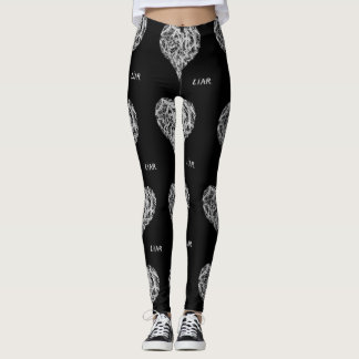 Liar Leggings, Black Leggings