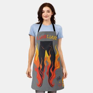 Liar, Liar, Pant's on Fire Apron