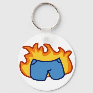 Liar, Liar, Pants on Fire Key Ring
