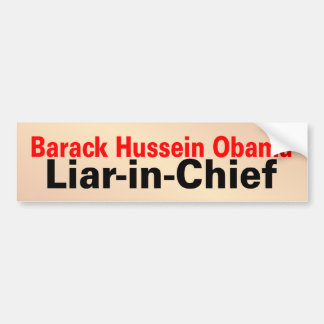 LiarInChief Bumper Sticker