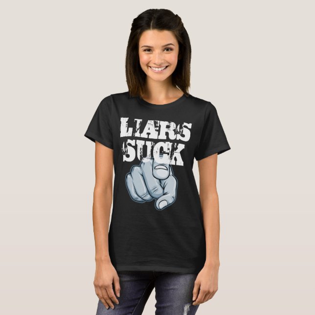 Liars Suck T-Shirt (Front Full)