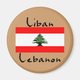 Liban Lebanon Flag Magnet