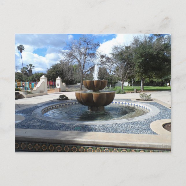 Libbey Park, Ojai Postcard (Front)