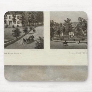 Libby, Halstead residences Mouse Mat