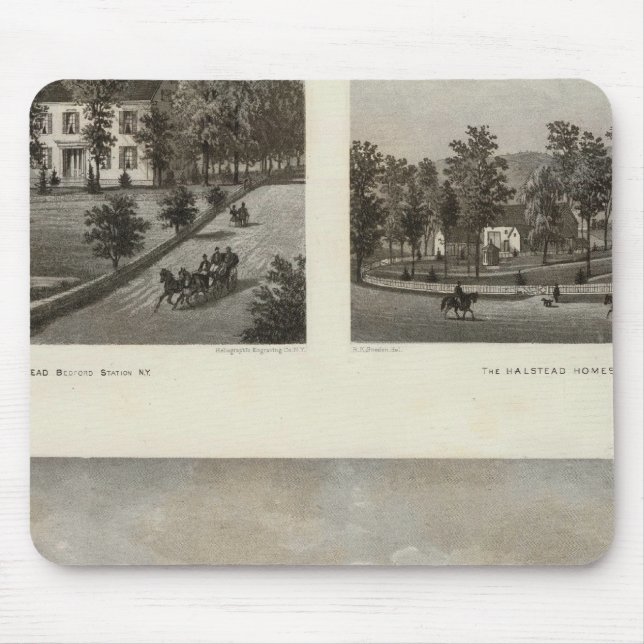 Libby, Halstead residences Mouse Mat (Front)