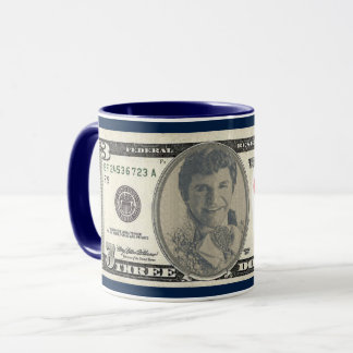 Liberace Queer as a 3 Dollar Bill Mug