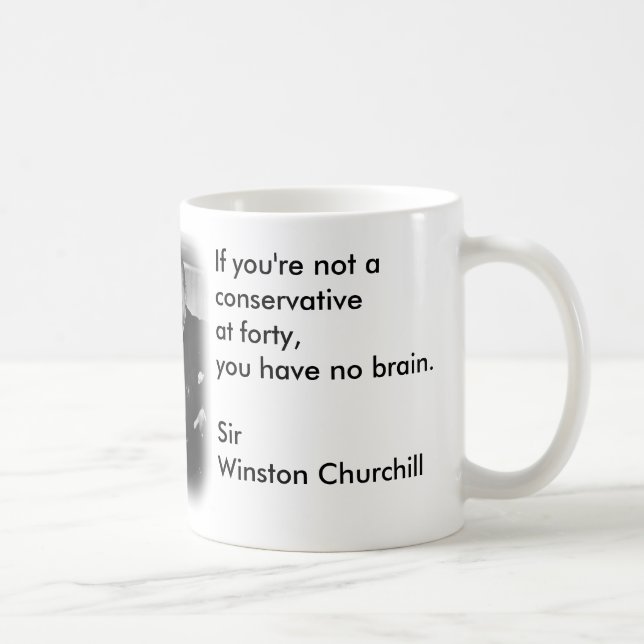 Liberal / Conservative Coffee Mug (Right)