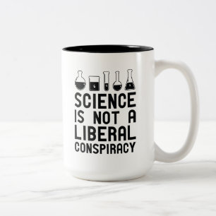 Liberal Conspiracy Two-Tone Coffee Mug