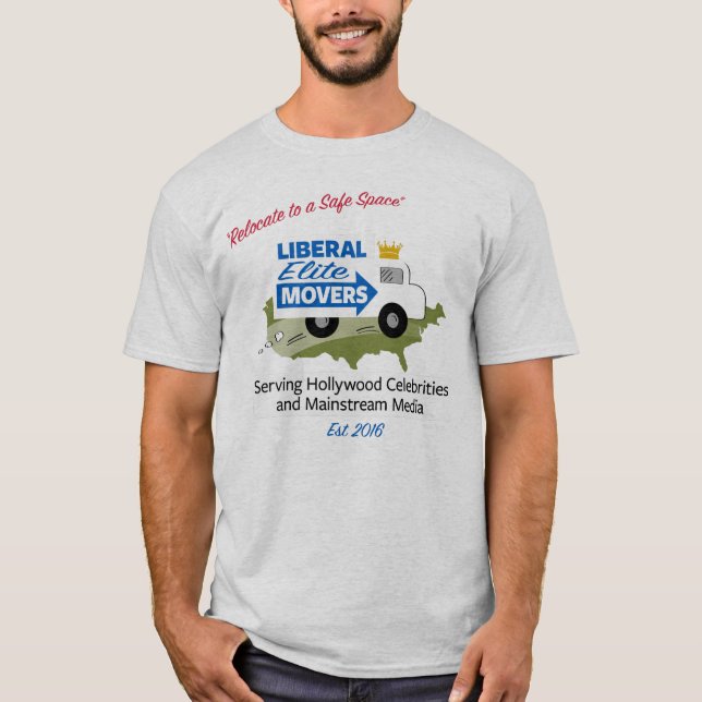 Liberal Elite Movers T-Shirt (Front)