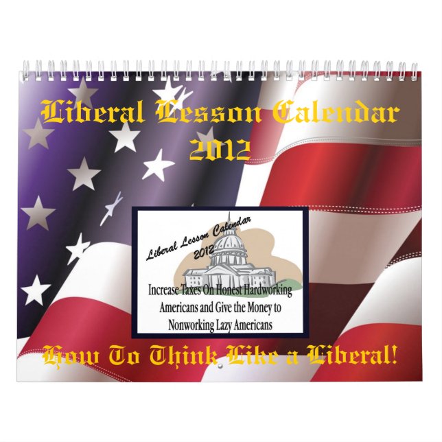 Liberal Lesson Calendar 2012 (Cover)
