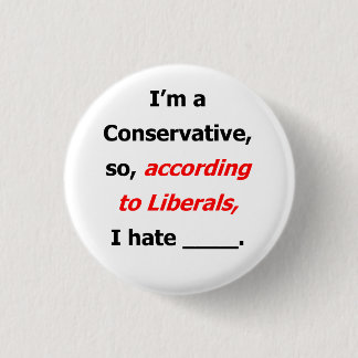 Liberal Lies Name Badge