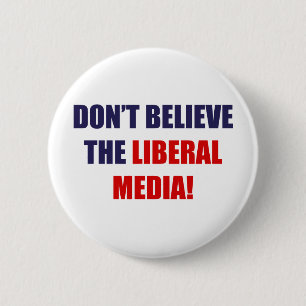 Liberal Media 6 Cm Round Badge