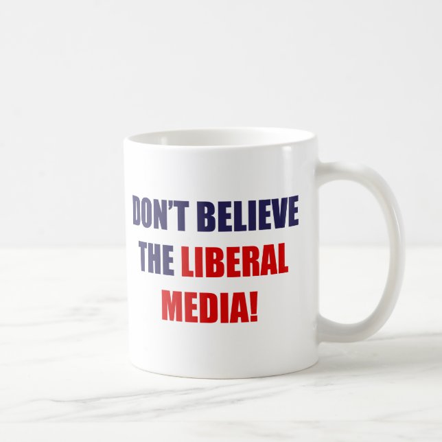 Liberal Media Coffee Mug (Right)