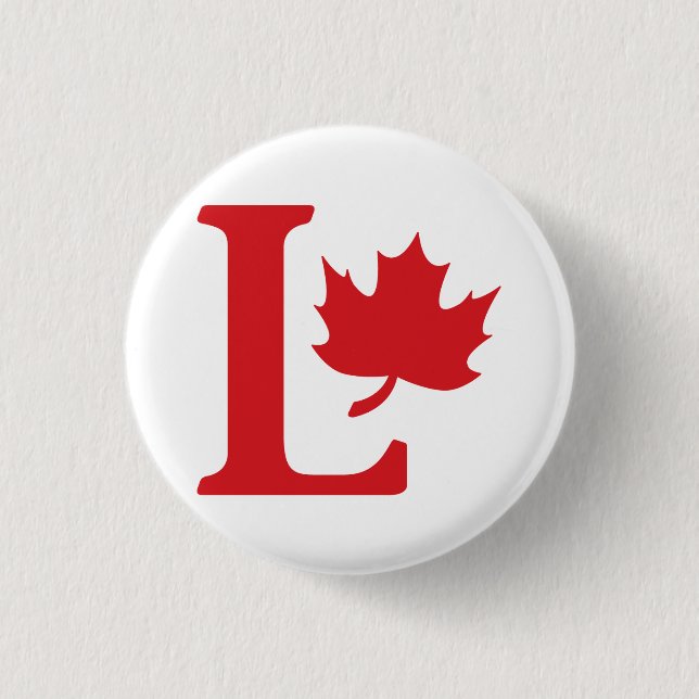 Liberal Party Logo 3 Cm Round Badge (Front)