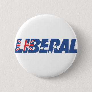 Liberal Party of Australia 6 Cm Round Badge