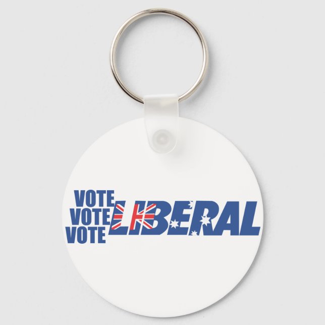 Liberal Party of Australia Key Ring (Front)