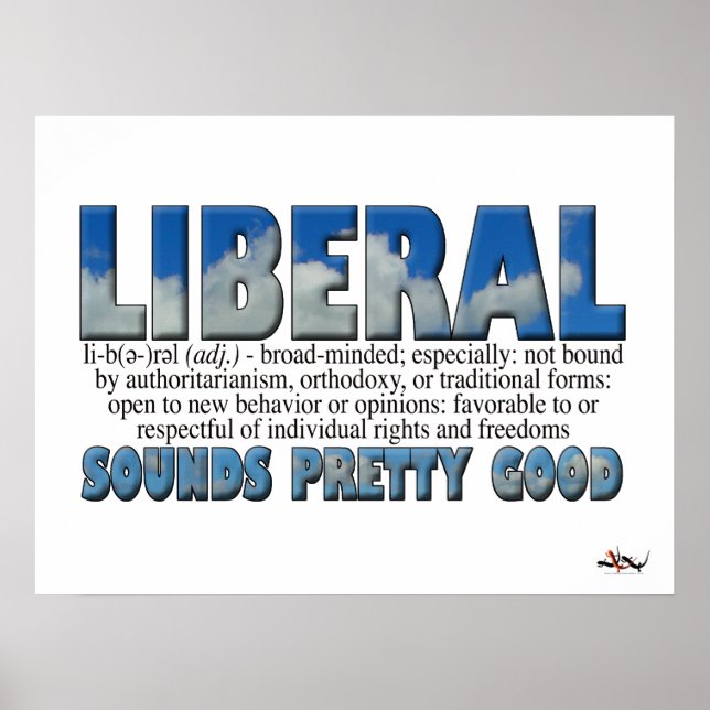 Liberal Poster (Front)