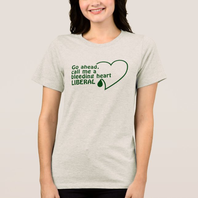 Liberal shirt - choose style & color (Front)