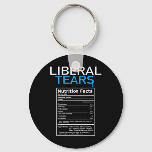 Liberal Tears Anti Liberal Pro Trump Republican Key Ring