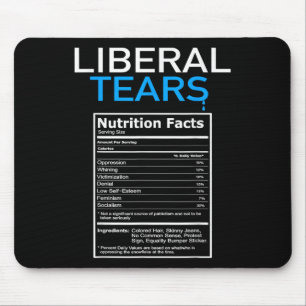 Liberal Tears Anti Liberal Pro Trump Republican Mouse Mat