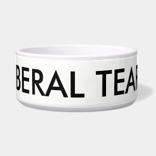 Liberal Tears Dog Bowl