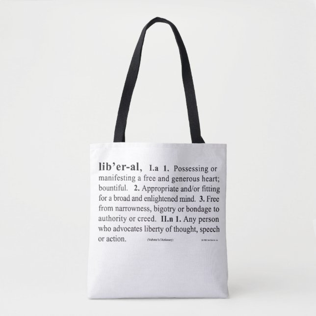 Liberal Tote Bag (Front)