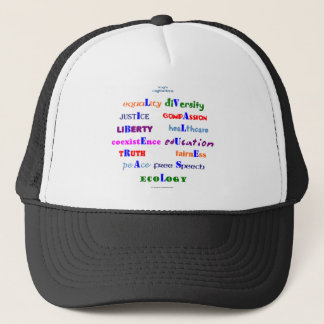 Liberal Values Trucker Hat