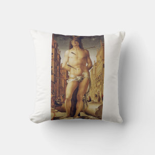 Liberale da Verona: Saint Sebastian Fine Art Cushion