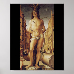 Liberale da Verona: Saint Sebastian Fine Art Poster