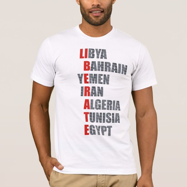 LIBERATE T-Shirt (Front)